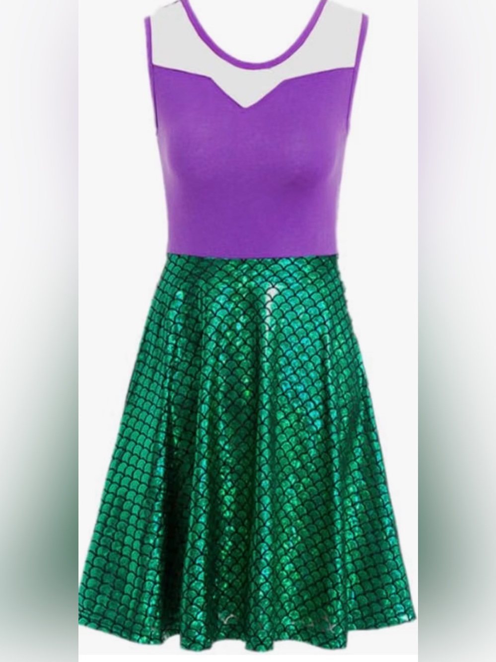 Ruikajia Disney The Little Mermaid Halloween cosplay dress size medium